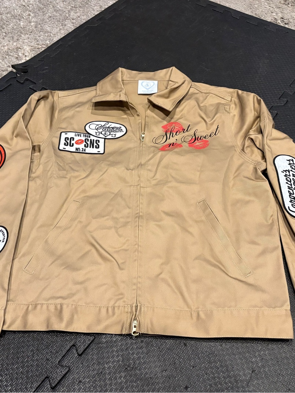 Sabrina Carpenter Short N' Sweet VIP Tour Jacket Size Medium